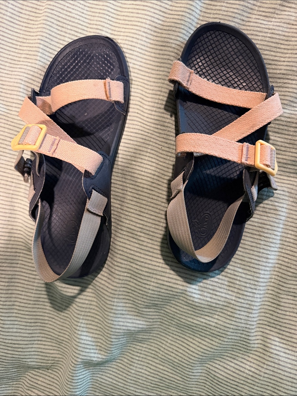 Chaco Women’s Strappy Sandals - Black and Tan